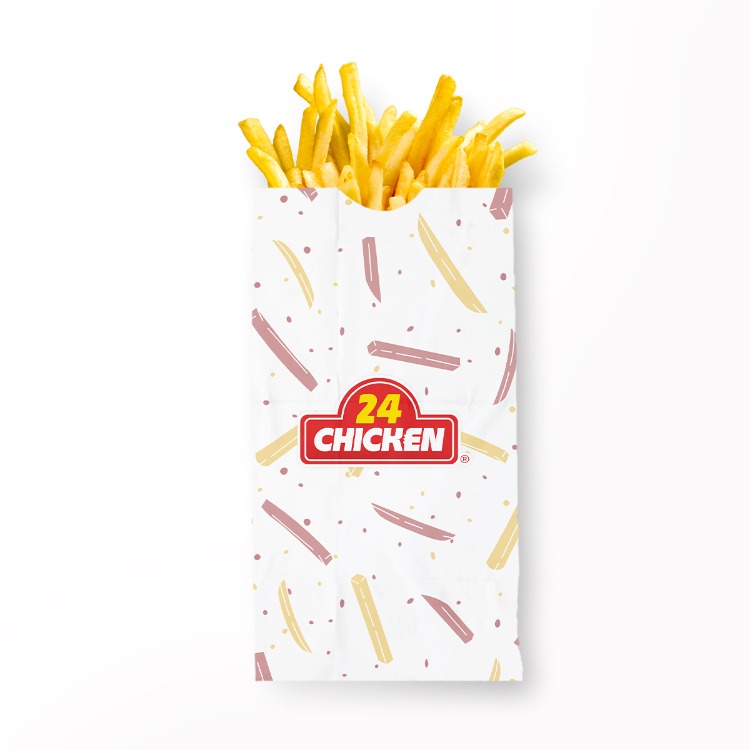 Perfectly seasoned and extra crispy fries
